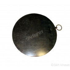 Tavi; Loh Kunda Pan (Punjabi: ਤਵੀ) Iron (Sarabloh) Size – Large Diameter: 27 Inch