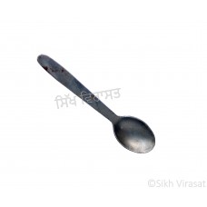 Spoon (Punjabi: ਚਮਚਾ) Iron (Punjabi: Sarabloh) Size 6.8 Inch