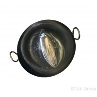 Karahi Or Kadai or Kadahi (Punjabi: ਕੜਾਹੀ) Frying Pan Iron (Punjabi: Sarabloh) Round Base - Diameter 25.4 Inch 