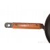 Tava Or Tawa (ਤਵਾ) Iron (Punjabi: Sarabloh) Induction flat based frying pan or Dosa Tava With Non-Stick Coating and Wooden Handle Size - Diameter 9.8 Inch