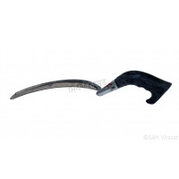Datri (Punjabi: ਦਾਤਰੀ ਜਾਂ ਦਾਤੀ) Iron Blade Plastic Handle Size – 16 Inches