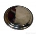 Plate (Punjabi: ਪਲੇਟ) Stainless-steel Color Silver Size Regular Diameter 10.5 inch