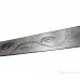 Spoon; Dessert Spoon (Punjabi: ਚਮਚਾ) Stainless-steel Designer Leaf Pattern Color Silver Size 7.4 Inch 