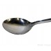 Spoon; Dessert Spoon (Punjabi: ਚਮਚਾ) Stainless-steel Curved Smooth Handle Color Silver Size 7.1 Inch 