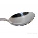 Spoon; Dessert Spoon (Punjabi: ਚਮਚਾ) Stainless-steel Smooth design Color Silver Size 7.5 Inch 