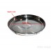 Thal (Punjabi: ਥਾਲ) Plate Stainless-steel with ring design Color Silver Size Diameter 11.2 Inch