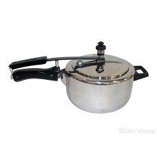 Pressure Cooker (Punjabi: ਪ੍ਰੈਸ਼ਰ ਕੁੱਕਰ) Stainless Steel Capacity – 3.5 Ltr