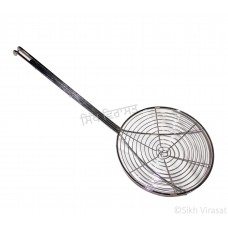 Skimmer or Poni (Punjabi: ਪੋਣੀ) Stainless-steel Color Silver Size – 20 Inch