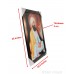 Shri Guru Teg Bahadar Ji Colored Photo, Wooden Frame with attractive golden lining, Size – 17x23