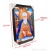 Shri Guru Nanak Dev Ji Nanaksar Colored Photo with Pehli Pauri da Path, Wooden Frame with matte finish and golden lining, Size – 17x23