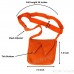 Khajana Or Gutka Sahib Bag with Adjustable Strap and 2 Tich Buttons Color- Orange