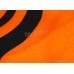 Nishan Sahib Or Printed Flag (Punjabi: Jhanda) Color Orange (Kesri) & Black Size 15 x 13 inch 