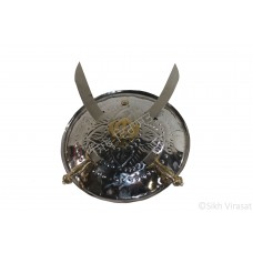 Dhall Steel Or Dhaal Or Dhal Or Shield Or Sikh Accessories Gatka Sports Small Size 12 inches