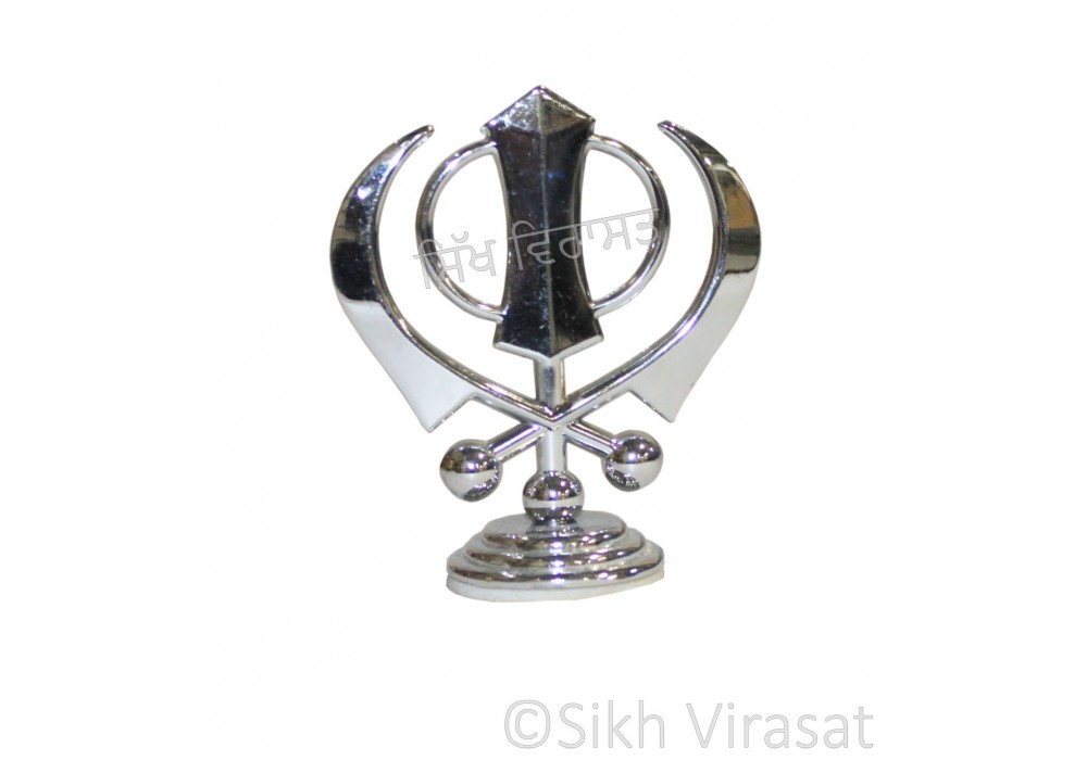 Khanda Car Dashboard Decor Sikh Khanda Car Accessories Home Decor Office Desk  Decor 