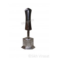 Khanda Religious Punjabi: Khanda Car Dashboard Decor Gift Item