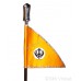 Nishan Sahib Khanda Flag Religious Punjabi: Khanda Ik Onkar Sikh symbol Handicraft Statue-Home Room Office Car Dashboard Decor Gift Item Dashboard Accessories Medium 9 Inch 