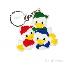 Disney Classic Cartoon Popular character Ducktales Rubber Key Chain Key Ring Gift Color Multi