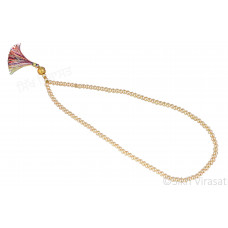 Mala Simple Peral (Moti) Large 108 Beads (Color- Rose Gold)