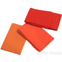 Fifty For Turbans Color Orange Shades