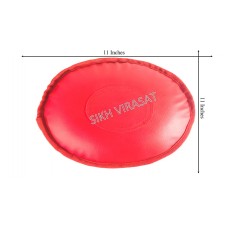 Fari or Farhi  Gatka Sports Soft Leather Large Size - 11 inches Color- Red