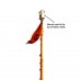 Khanda for Nishan Sahib / Nishaan Sahib / Size large 18.5 inches