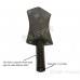Khanda for Nishan Sahib / Nishaan Sahib / Size large 18.5 inches