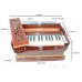 Baby Child Harmonium Musical Instruments Music Color Brown 
