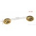 MANJIRA KARTAL Musical Instruments Manjeera Traditional Instrument Indian Music Indian Percussion Instrument Hand Cymbals Size Small Large Color Golden 