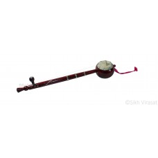Handmade Wooden Tumbi Toombi ਤੂੰਬੀ Ektara Desi Punjabi Authentic Indian Folk Musical Instrument Wooden Music Color Brown Size 21  