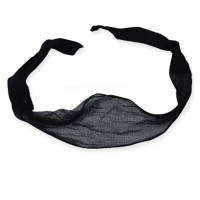 Seico Beard Net Double Elastic Nylon Net Singh Beard Net Darri Net Jaali Full Size Color Black