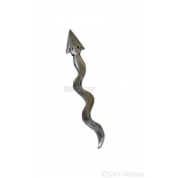Dumala Nagni Teer Dumalla Shastar Iron (Punjabi: Sarabloh) Color Silver Size 4.5 