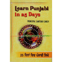 Learn Punjabi in 25 Days ੨੫ ਦਿਨਾਂ ਵਿਚ ਪੰਜਾਬੀ ਸਿੱਖੇ Book By Principal Santokh Singh