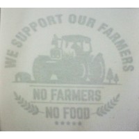 Stickers 2nd Surface No Farmer no food (Double Surface)